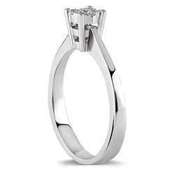 Pırlanta Merkezim - 0.10 ct. Çok Taşlı Tektaş Pırlanta (1)