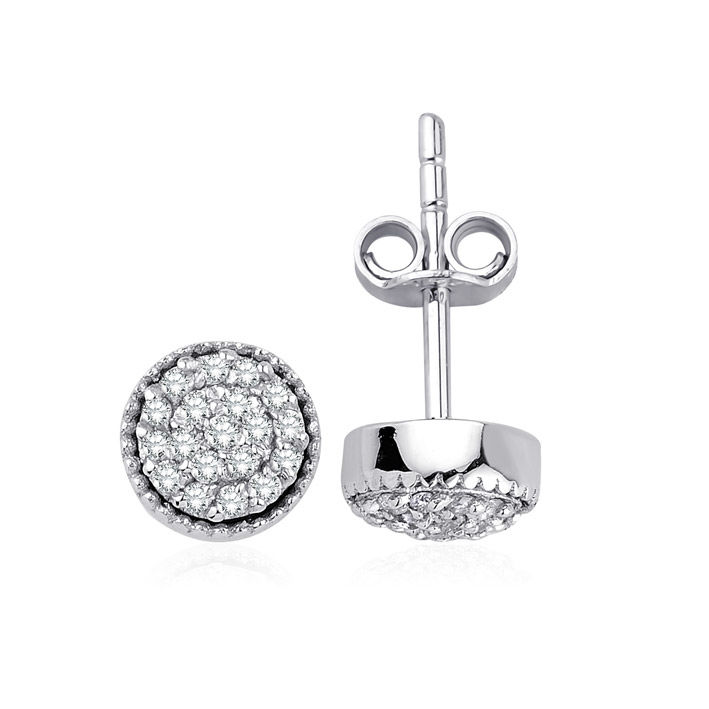 

0.19 Ct. Pırlanta Küpe