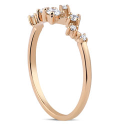 0.19 ct. Pırlanta Trend Yüzük - Thumbnail