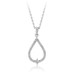 0.21 ct. Pırlanta Kolye - Thumbnail