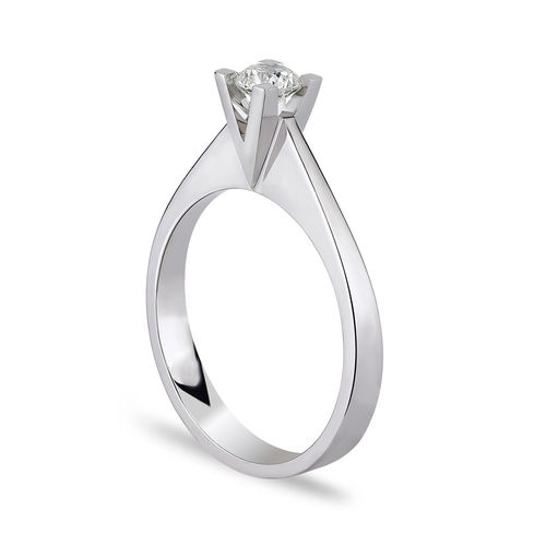 Pırlanta Merkezim - 0.25 ct. Pırlanta Tektaş Yüzük (1)