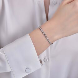 Pırlanta Merkezim - 0.25 Karat Pırlanta Suyolu Bileklik (1)