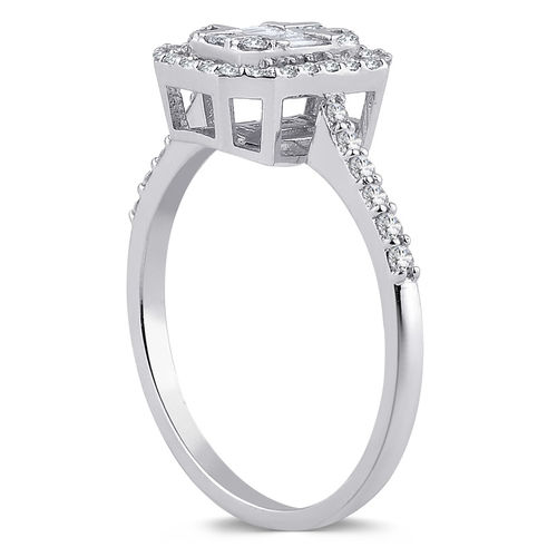 Pırlanta Merkezim - 0.40 ct. Pırlanta Baget Yüzük (1)