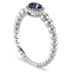 Pırlanta Merkezim - 0.43 ct. Pırlanta Safir Yüzük (1)
