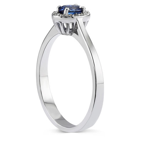 Pırlanta Merkezim - 0.44 ct. Pırlanta Safir Yüzük (1)
