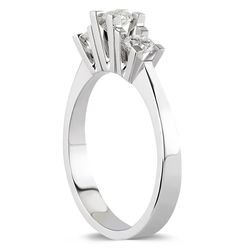 0.50 ct. Pırlanta Tria Yüzük - Thumbnail