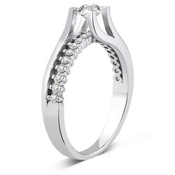 0.54 ct. Pırlanta Tektaş Yüzük - Thumbnail