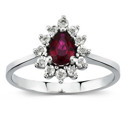 Pırlanta Merkezim - 0.56 ct. Pırlanta Yakut Yüzük (1)