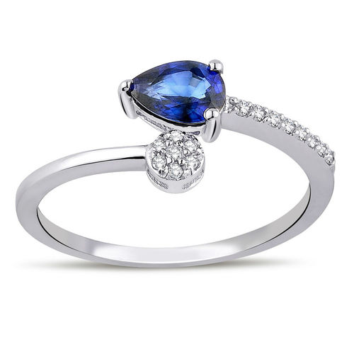 Pırlanta Merkezim - 0.60 ct. Pırlanta Safir Yüzük (1)
