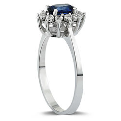 Pırlanta Merkezim - 0.61 ct. Pırlanta Safir Yüzük (1)
