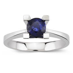 0.70 ct. Safir Tektaş Yüzük - Thumbnail