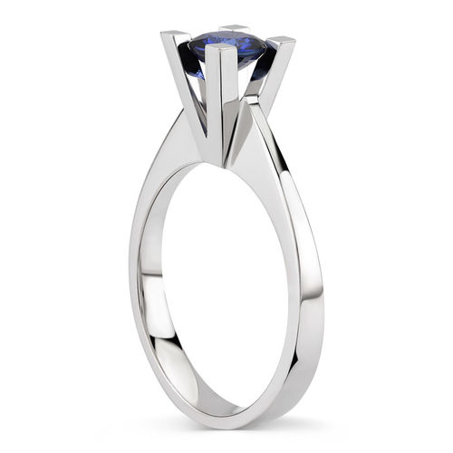 Pırlanta Merkezim - 0.70 ct. Safir Tektaş Yüzük (1)