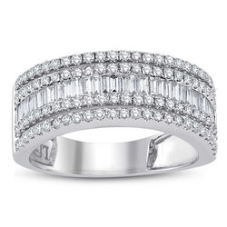 0.80 ct. Pırlanta Baget Yüzük - Thumbnail