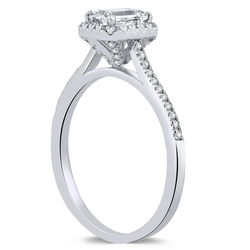 Pırlanta Merkezim - 0.91 ct. Pırlanta Baget Yüzük (1)