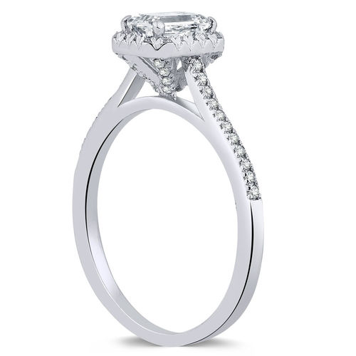Pırlanta Merkezim - 0.91 ct. Pırlanta Baget Yüzük (1)