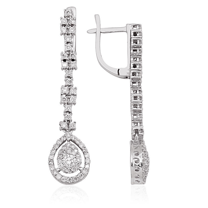 

0.98 Ct. Pırlanta Küpe