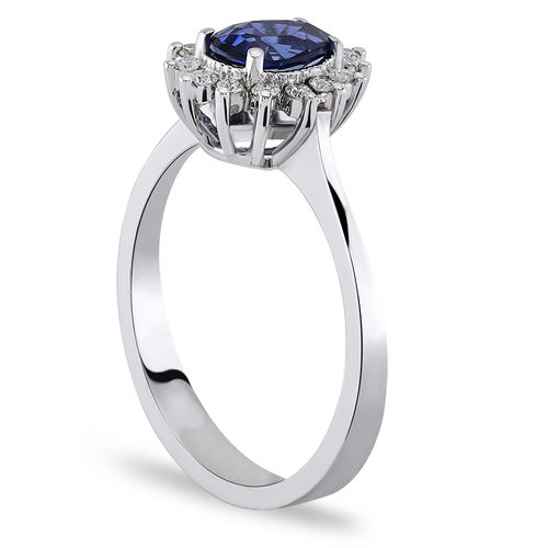 Pırlanta Merkezim - 1.05 ct. Pırlanta Safir Yüzük (1)