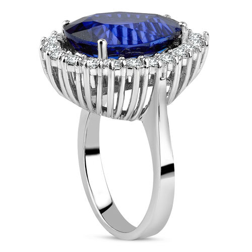 Pırlanta Merkezim - 10.90 ct. Pırlanta Safir Yüzük (1)