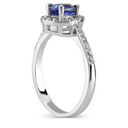 Pırlanta Merkezim - 1.12 ct. Pırlanta Safir Yüzük (1)