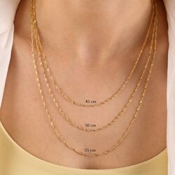 SembolGold - 14 Ayar Altın 50 cm Singapur Zincir 2.0 mm (1)