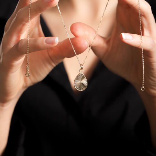 14 Ayar Altın Kolye Damla - SembolGold