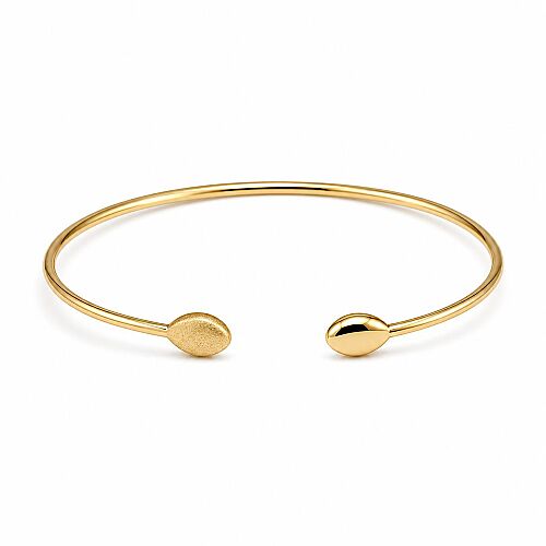 14 Ayar Aura Kelepçe Altın Bileklik 2,10 Gram 6,0 cm - SembolGold