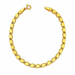 14 Ayar Halep Pullu Altın Bileklik 1,80 Gram 17 cm - SembolGold