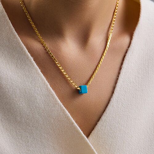 14 Ayar Halep (Pullu) Altın Kolye 3 mm 4.10 Gram 50 cm - SembolGold