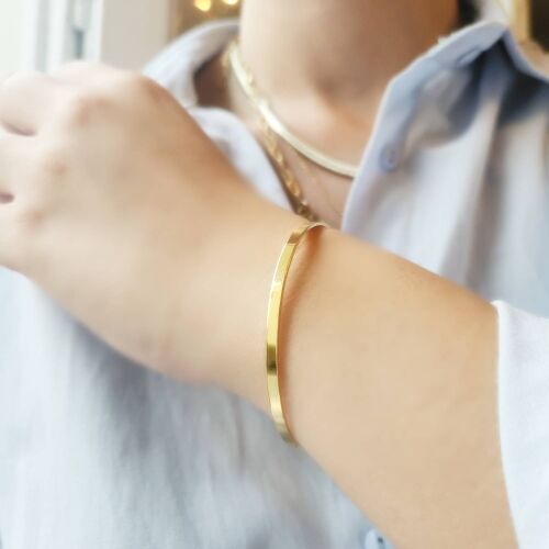 14 Ayar Kibrit Çöpü Ajda Bilezik - SembolGold