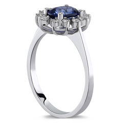 Pırlanta Merkezim - 1.46 ct. Pırlanta Safir Yüzük (1)