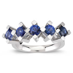 1.50 ct. Safir Beştaş Yüzük - Thumbnail