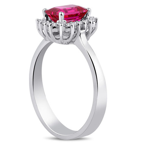 Pırlanta Merkezim - 1.67 ct. Pırlanta Yakut Yüzük (1)