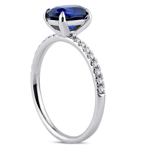 Pırlanta Merkezim - 1.84 ct. Pırlanta Safir Yüzük (1)