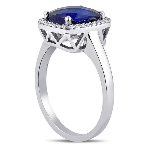 Pırlanta Merkezim - 2.06 ct. Pırlanta Safir Yüzük (1)