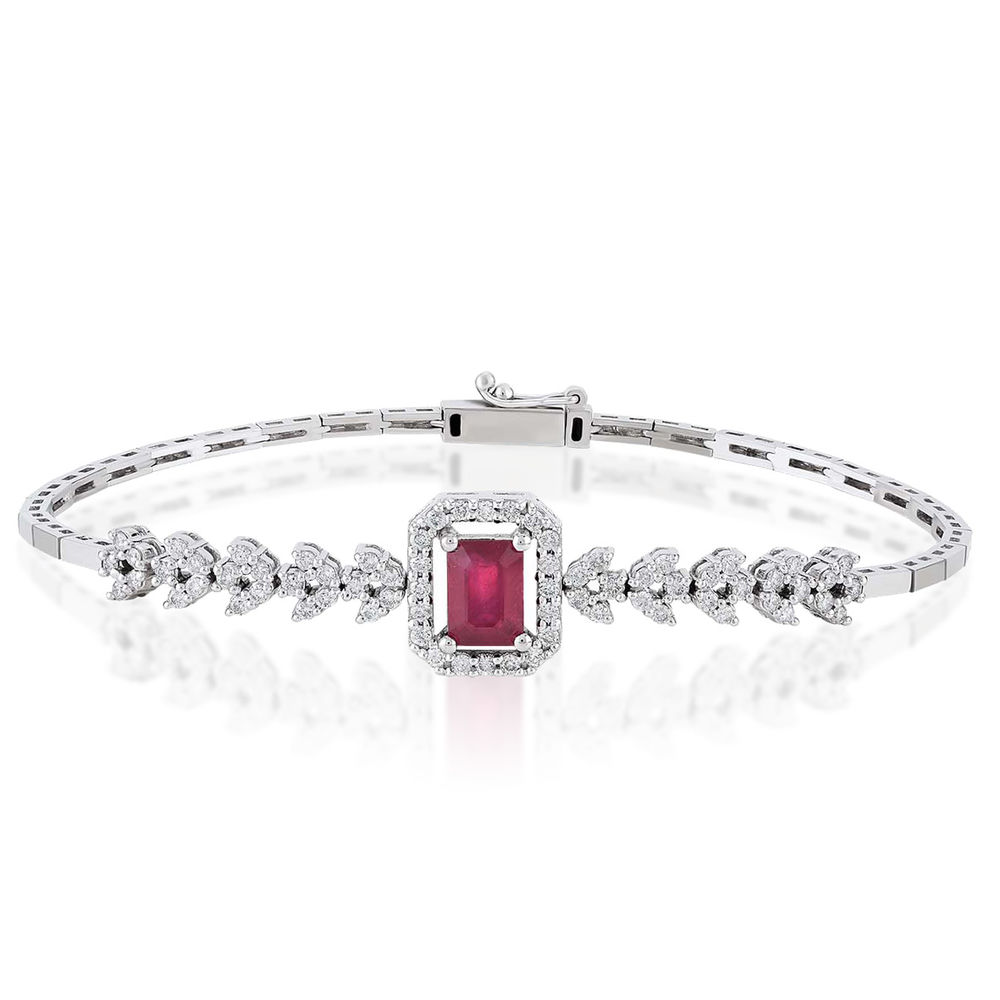 

2.06 Ct. Pırlanta Yakut Bileklik