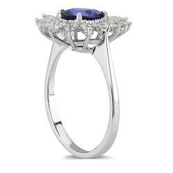Pırlanta Merkezim - 2.13 ct. Pırlanta Safir Yüzük (1)
