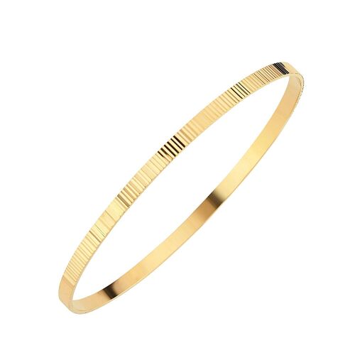 22 Ayar Ajda Bilezik Tırtıklı Bezel 10 Gram - SembolGold