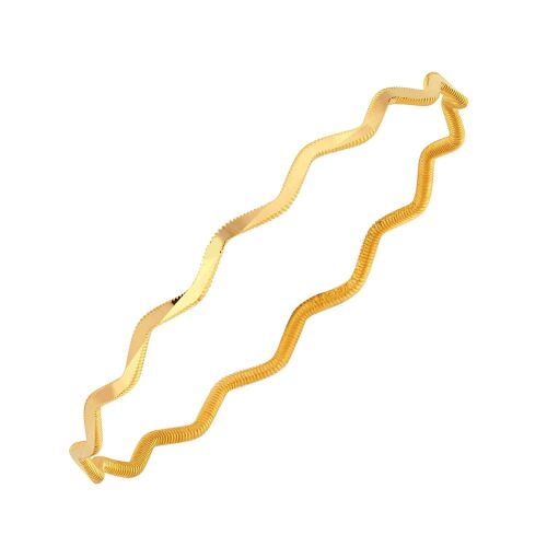 22 Ayar Ajda Bilezik ZikZak 10 Gram - SembolGold