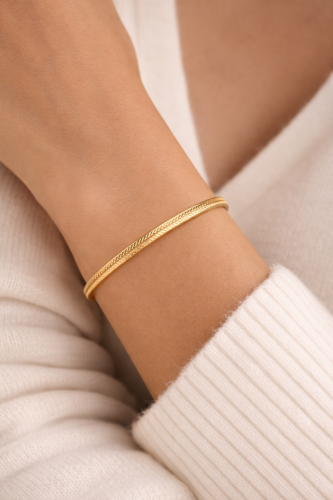 22 Ayar Başak Bilezik 10 Gram - SembolGold