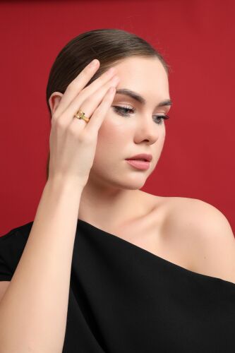 22 Ayar Trabzon Hasır Kaburga Yüzük - SembolGold