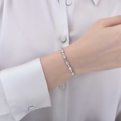 2.53 Karat Pırlanta Baget Bileklik - Thumbnail