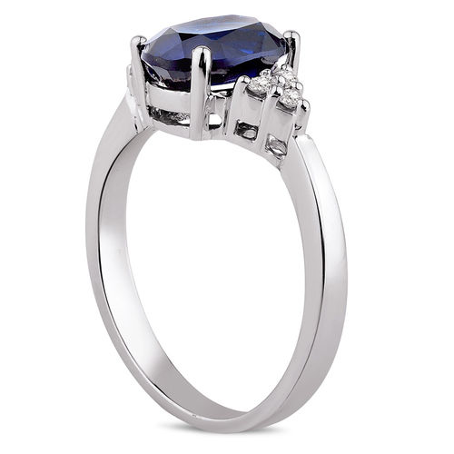 Pırlanta Merkezim - 2.85 ct. Pırlanta Safir Yüzük (1)