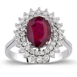 Pırlanta Merkezim - 1.78 ct. Pırlanta Yakut Yüzük (1)