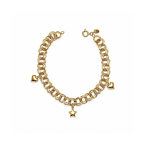 8 Ayar Şans Charm Altın Bileklik 3,65 Gram - SembolGold