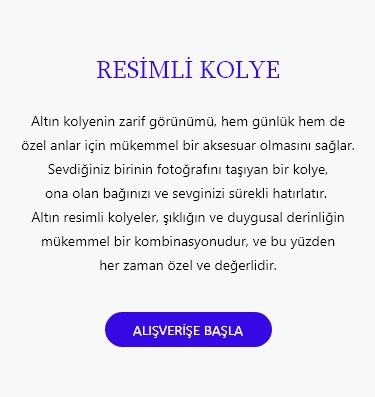 Resimli Kolye Açıklama