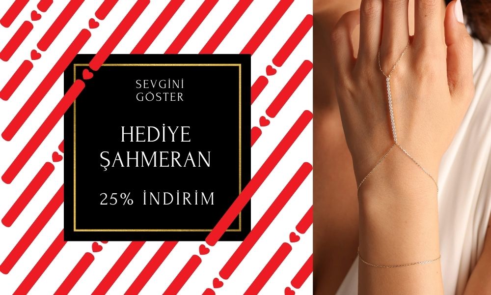 Hediye Şahmeranlar %25 den başlayan indirimlerle