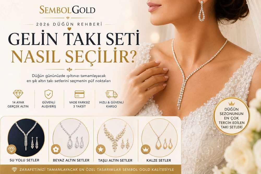 Gelin Takı Seti Nasıl Seçilir? 2026 Düğün Rehberi | Sembol Gold