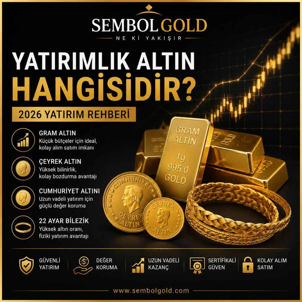 Yatırımlık Altın Hangisidir? 2026 Yılında Hangi Altın Tercih Edilmeli?