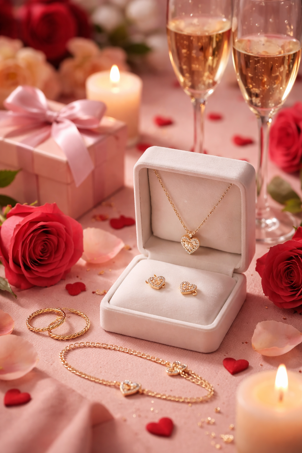 14 Şubat Sevgililer Günü İçin Altın Takı Seçimi