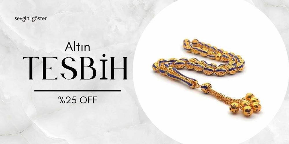 Altın Tesbih Modelleri
